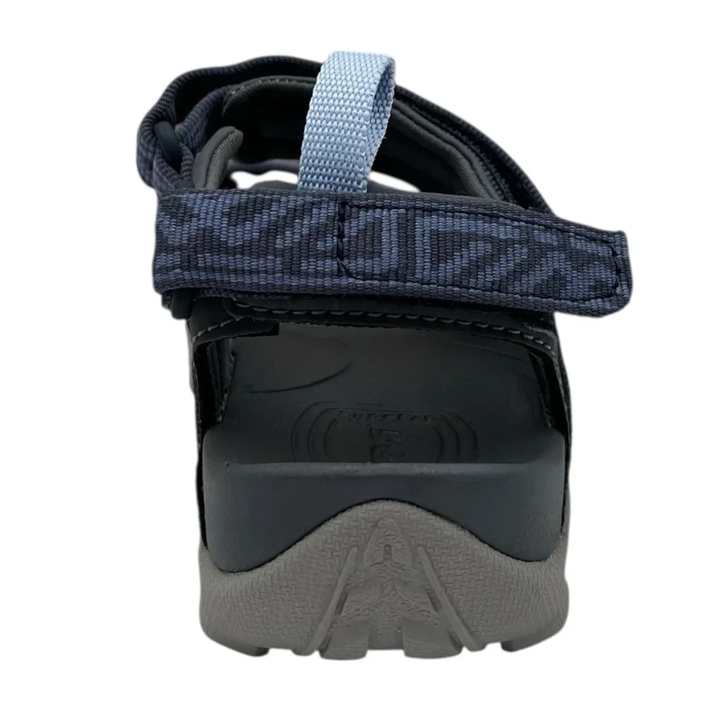 Teva K Tanza Youth Big Boys Sport Outdoor Sandals Size 1 Blue Gray‎ Adjustable